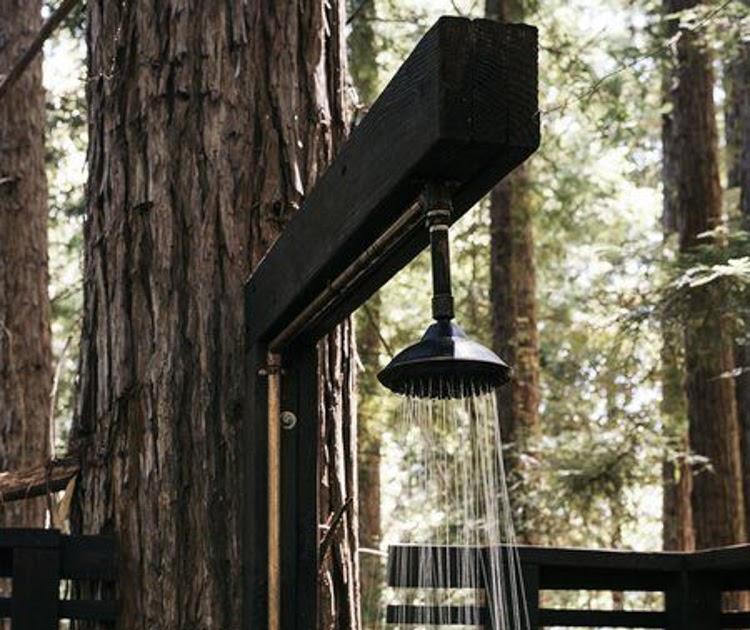 12 outdoor shower ideas from rustic to semi-luxury!