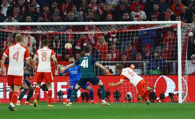 Arsenal crash out as Bayern Munich seal 3-2 aggregate win