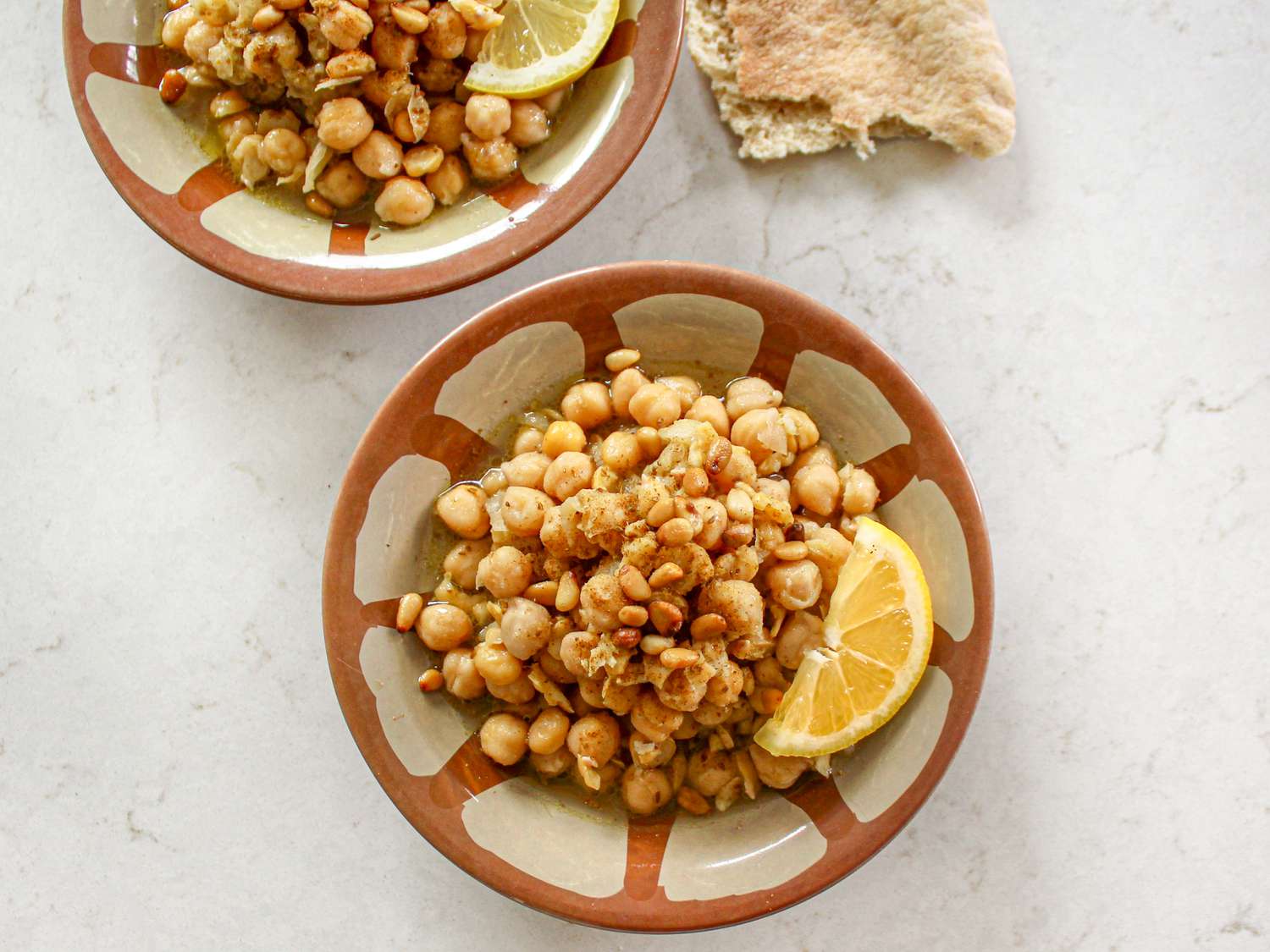 Baleela (Creamy Chickpeas With Cumin and Pine Nuts) Recipe