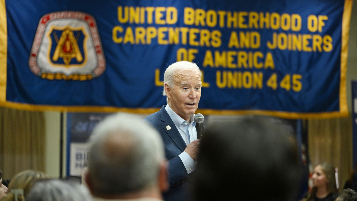 Biden wants to hike tariffs on imports of Chinese steel and aluminum : NPR