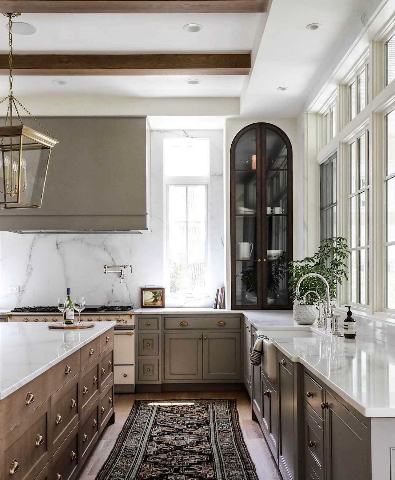 Elegant Kitchens with Marble Countertops