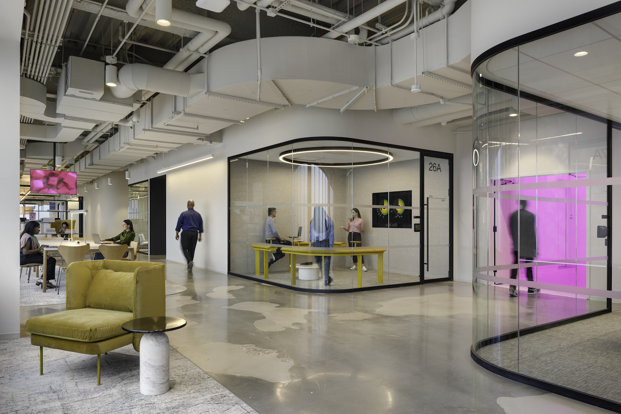 Gensler Goes Big With Experiential Clubhouse Office for Huge