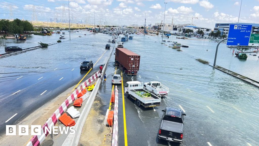 Gulf flooding: Dubai airport chaos as UAE and Oman reel from deadly storms