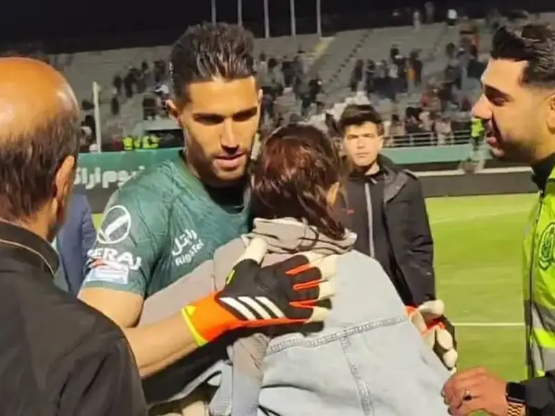 Iranian Goalkeeper Penalized for Embracing Female Fan — Guardian Life — The Guardian Nigeria News – Nigeria and World News