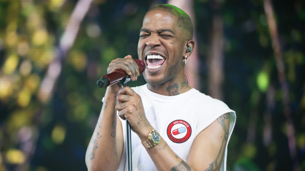 Kid Cudi Breaks Foot After Jumping Offstage at Coachella 2024