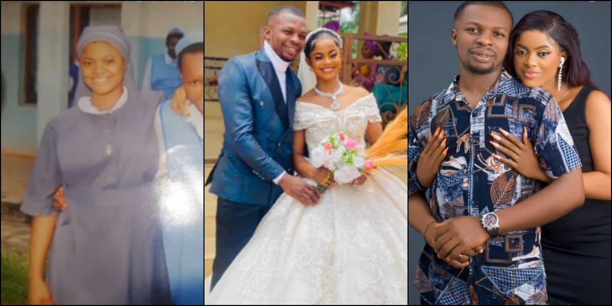 Lady dumps plan of becoming a reverend sister, marries the love of her life