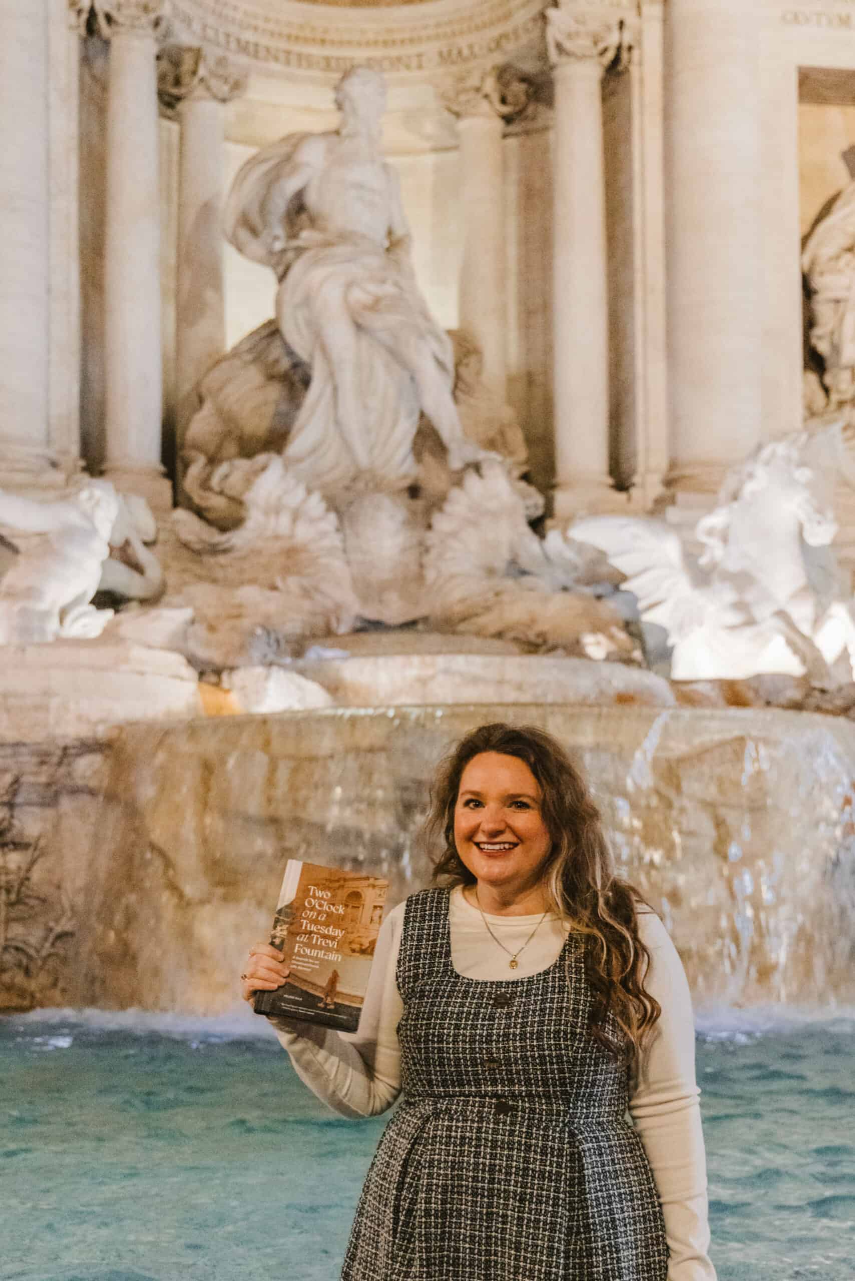 My Book: Two O’Clock on a Tuesday at Trevi Fountain