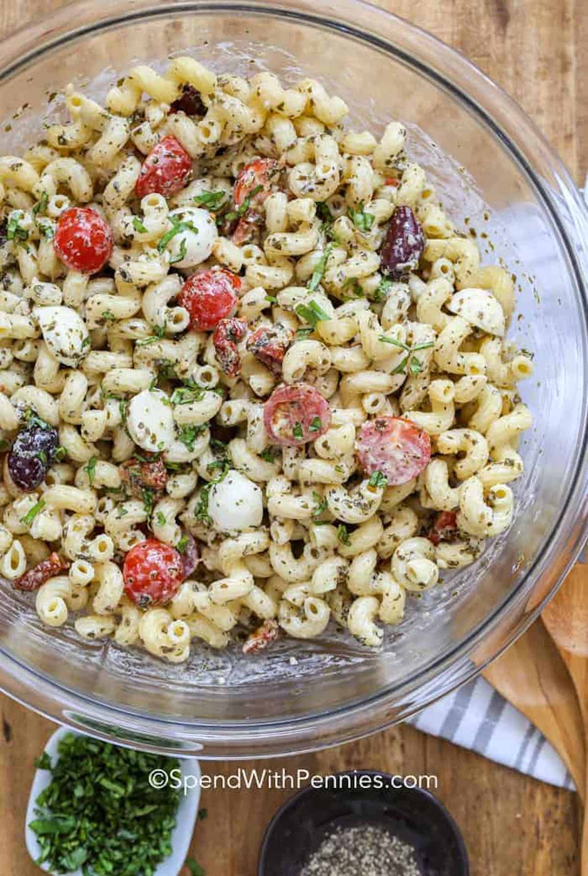 Pesto Pasta Salad – Spend With Pennies