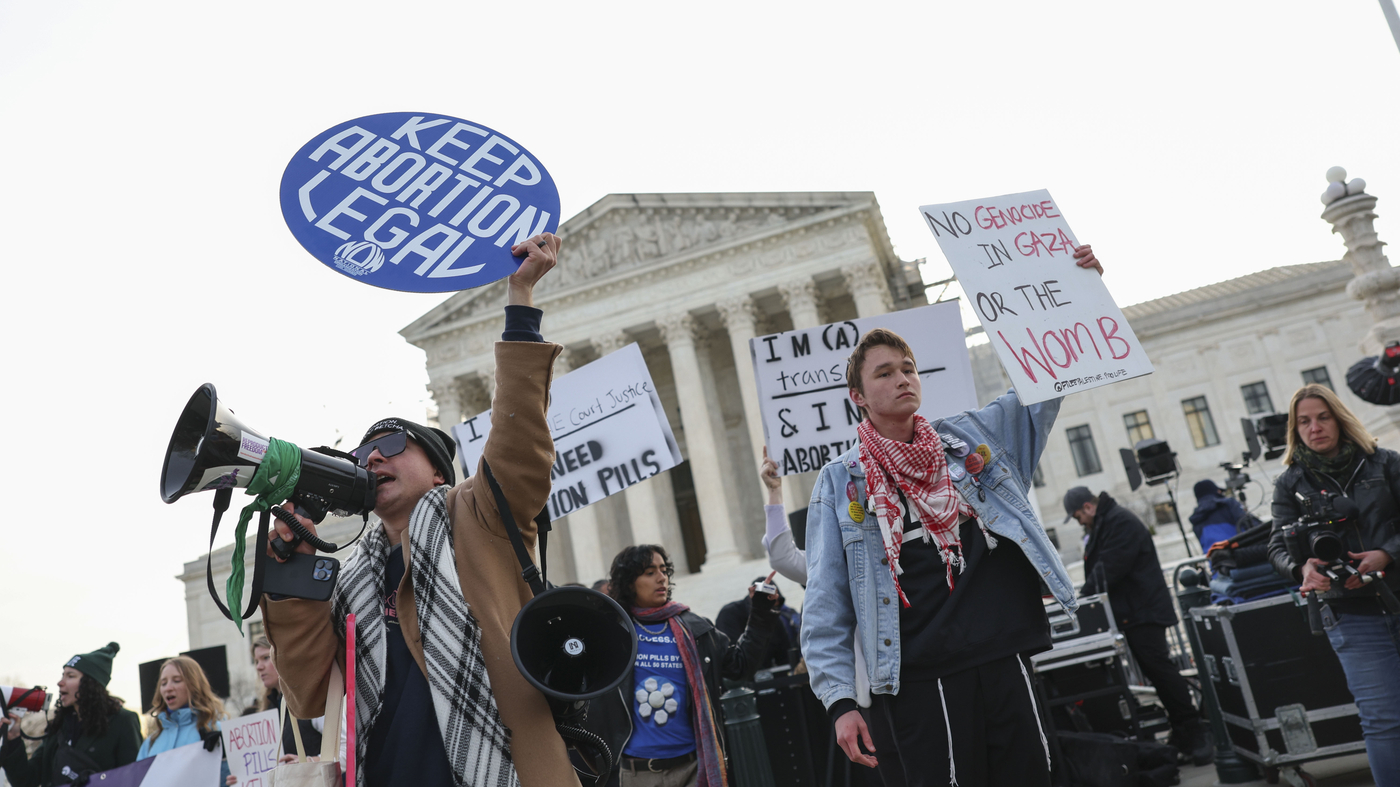 What’s at stake as the Supreme Court hears case about abortion in emergencies : Shots