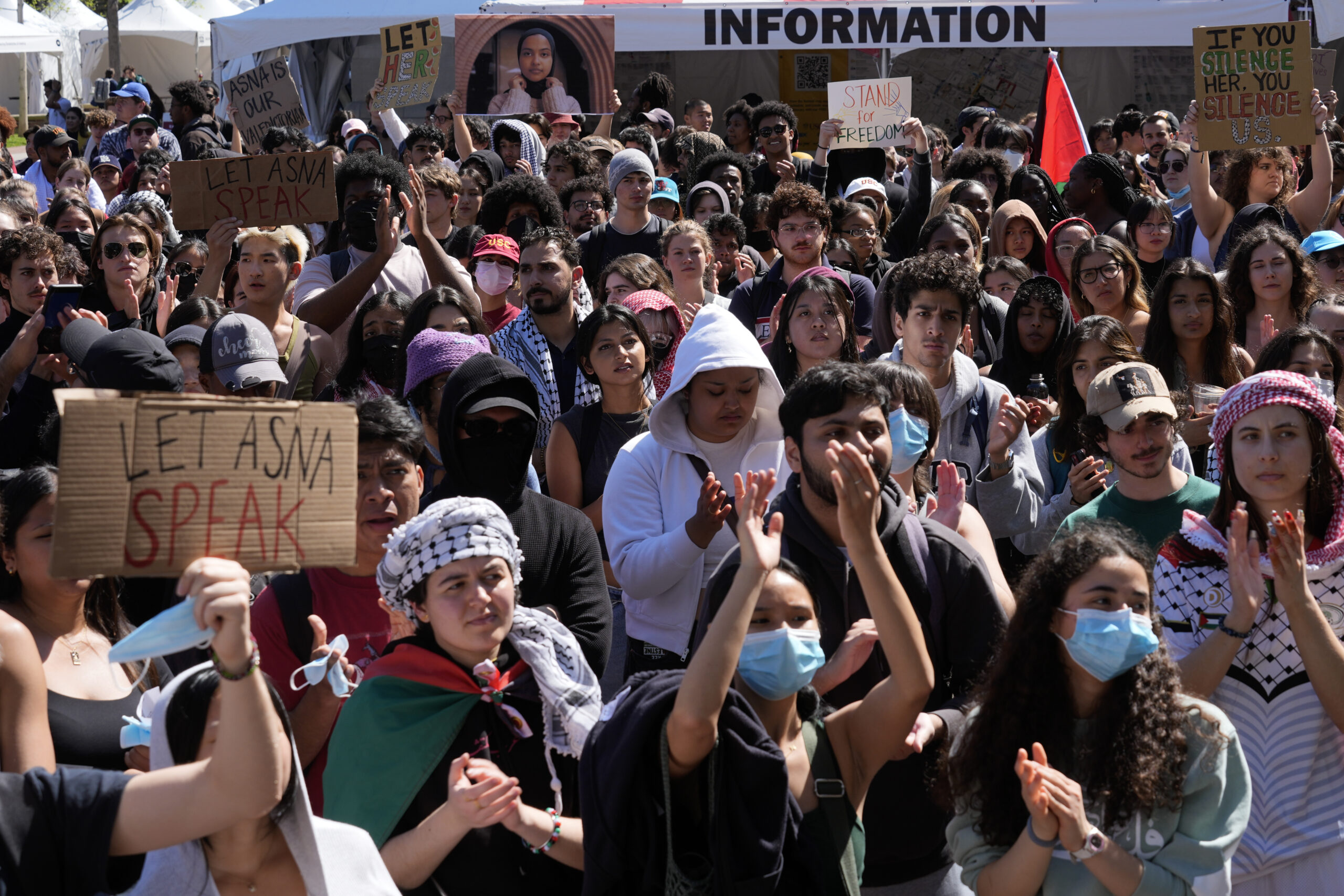 With graduation near, colleges seek to balance safety and students’ right to protest Gaza war