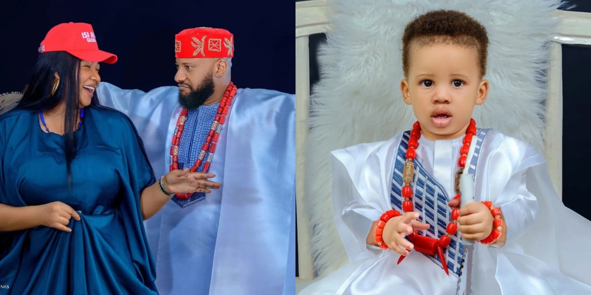 Yul Edochie breaks silence following clamor for paternity check on second son with Judy Austin