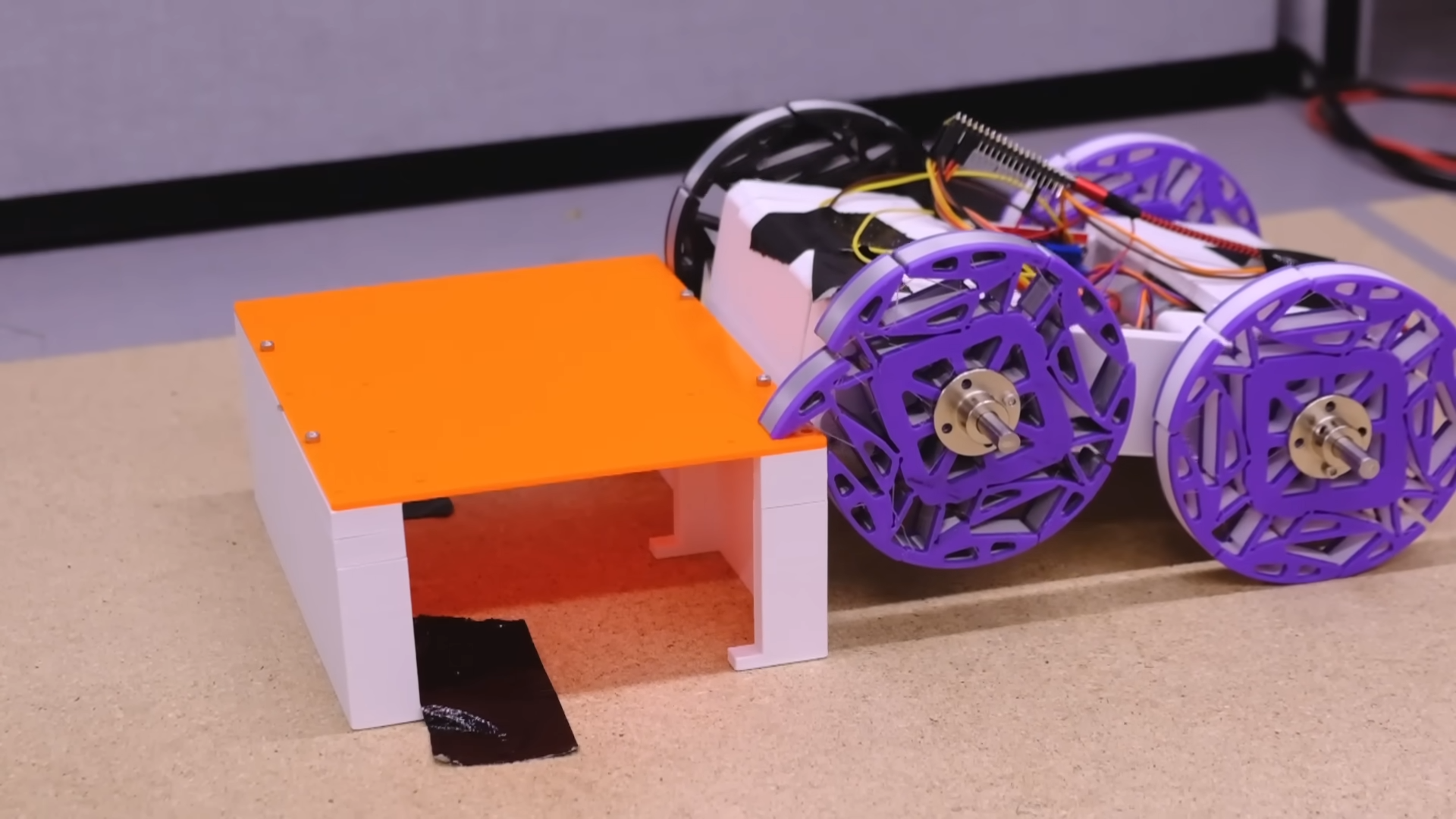 3D Printed Wheels Passively Transform To Climb Obstacles - PerksNow