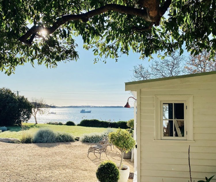 A Dreamy Cottage by the Ocean Filled with Vintage Finds