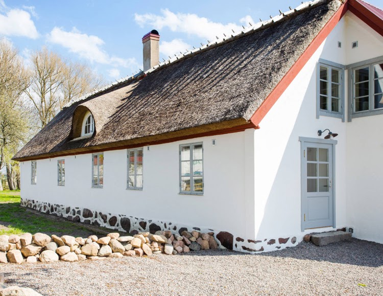 A Traditional Skånegård in the Southern Swedish Countryside