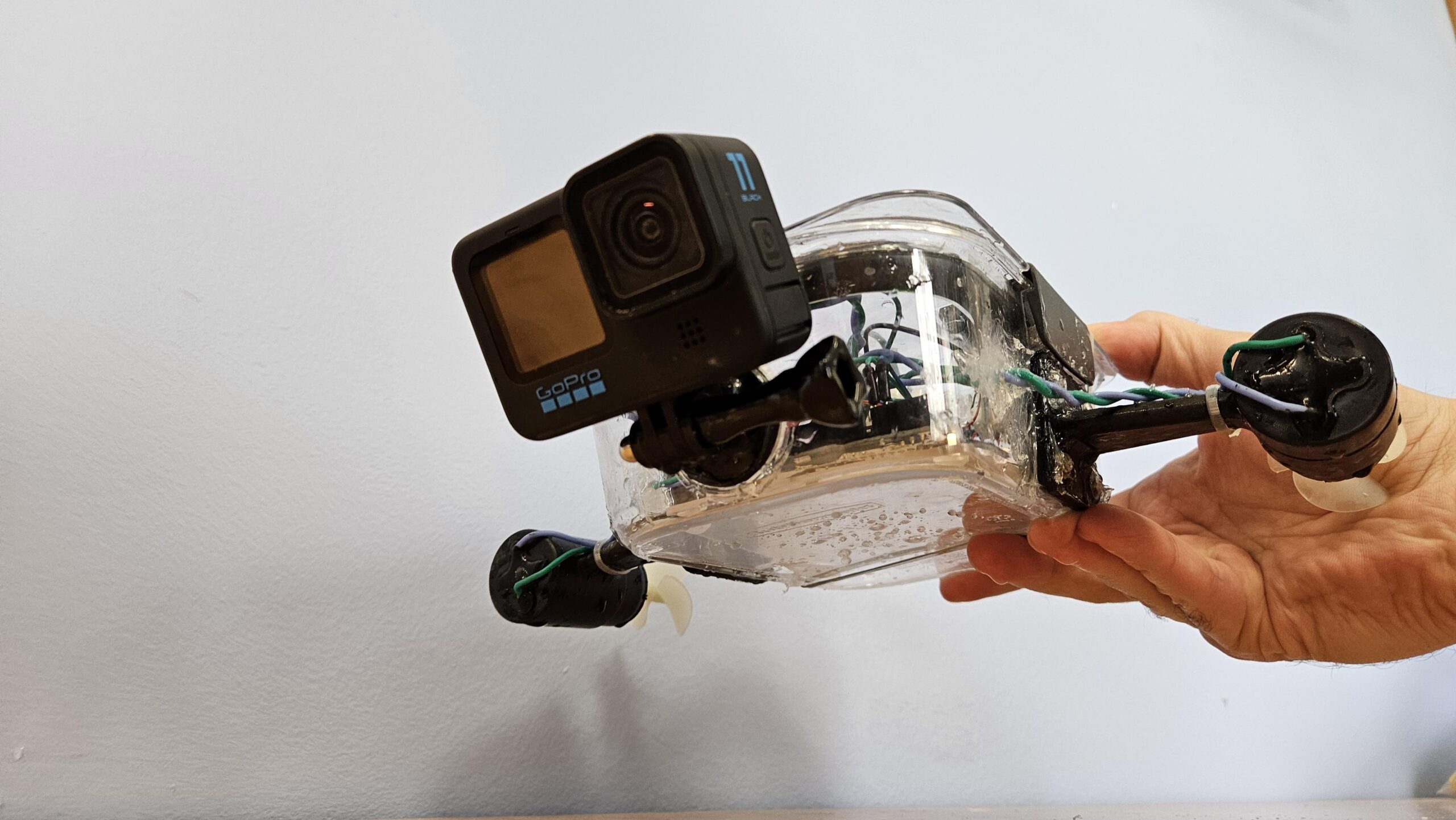 An ultra-affordable DIY underwater ROV