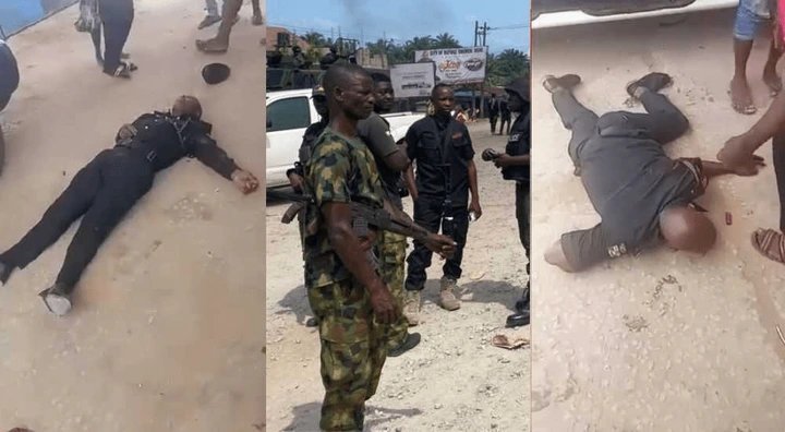 Anambra Residents On The Run As Suspected Gunmen Attack Military Convoy, 21 Soldiers Feared Dead (PHOTOS) – TheNGblog