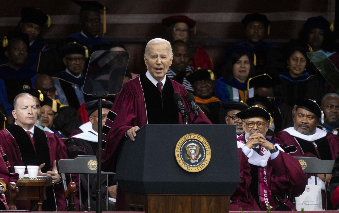 Biden Fared Well at Morehouse. So You Didn’t Hear About It.