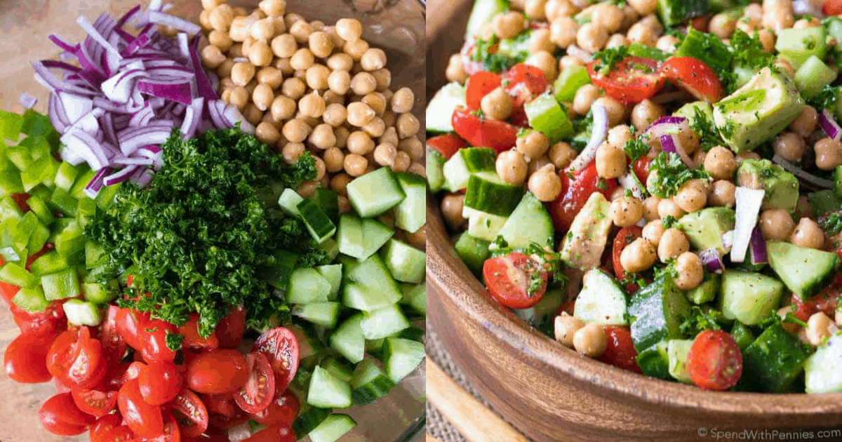 Chickpea Salad – Spend With Pennies