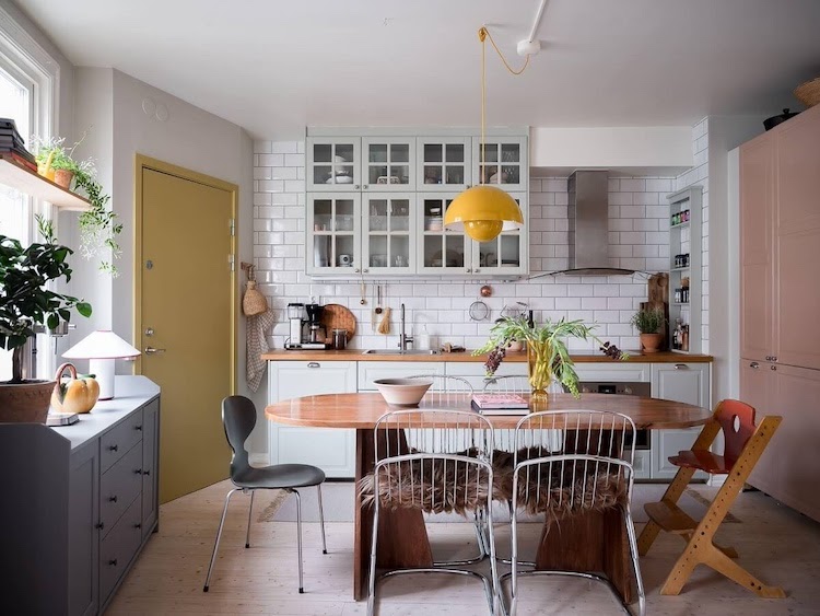 Colour Inspiration From a Lovely Swedish Apartment