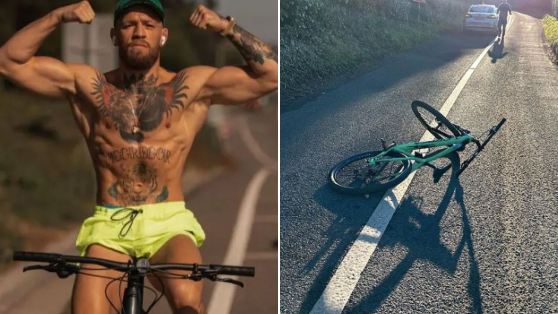 Conor McGregor traumatised by car accident as he reveals he has not got back on a bike since he was hit by motorist