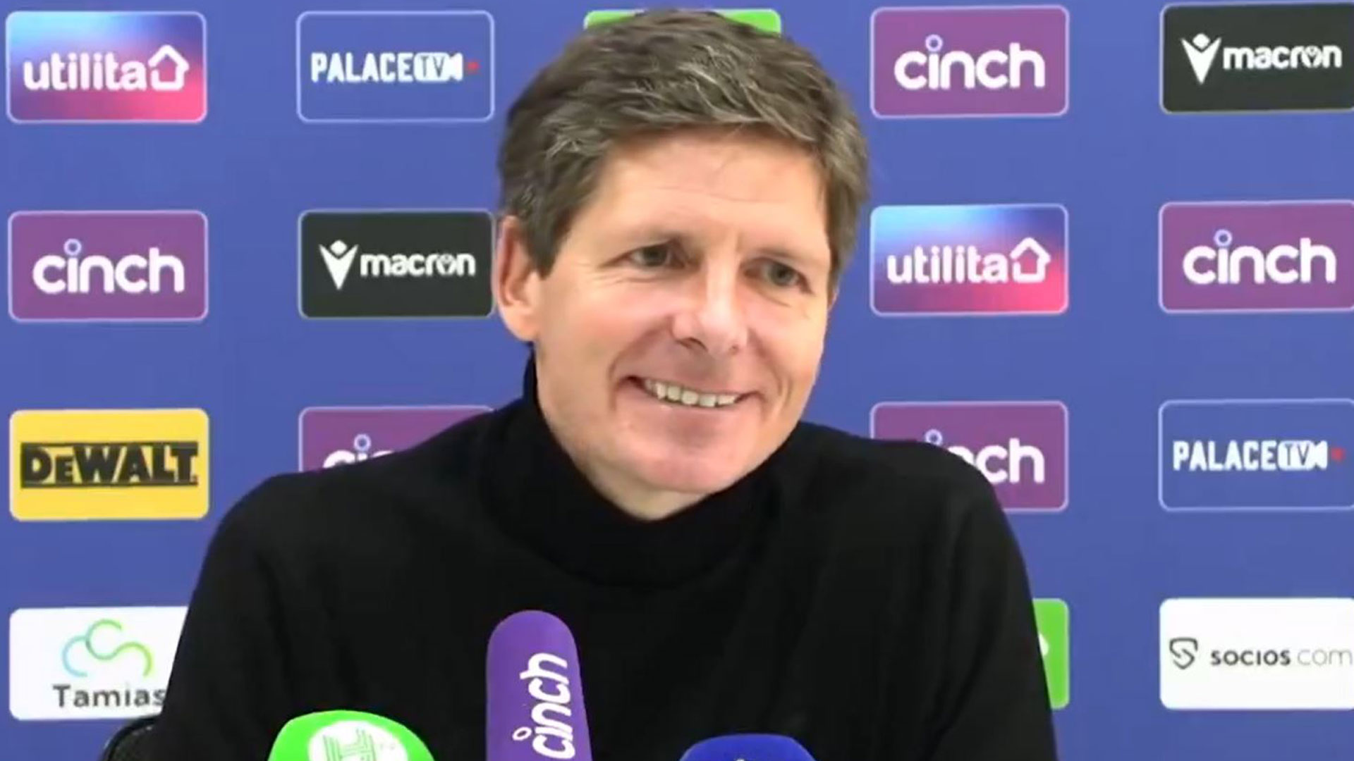 Crystal Palace boss Oliver Glasner reveals secret SHOWER chat led to Michael Olise’s stunning double vs Man Utd