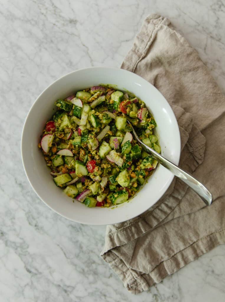 Cucumber Crunch Salad – Chris Loves Julia