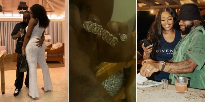 Davido And Chioma Flaunt Matching Diamond Rings On Jamaican Getaway – TheNGblog