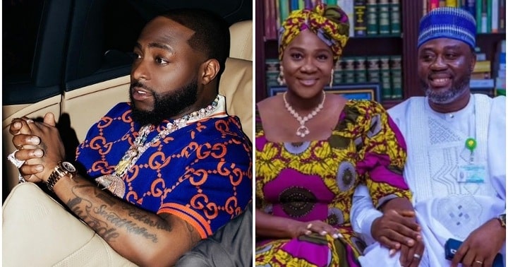 Davido drags Mercy Johnson and husband in throwback post