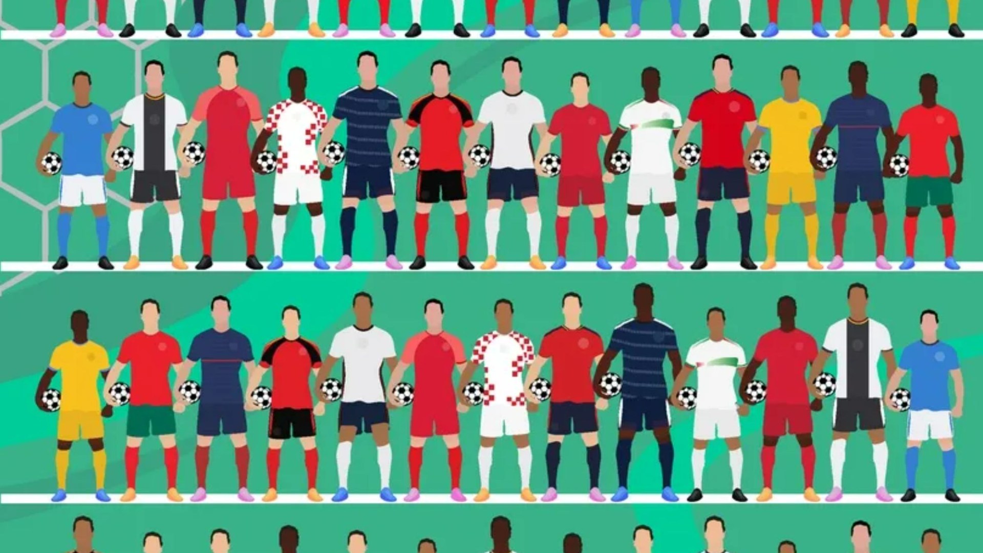 Everyone can see the Euro 2024 footballers but you have 20/20 vision if you can spot the whistle in less than 9 seconds