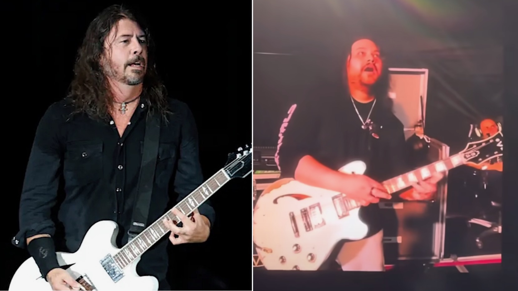 Foo Fighters and Wolfgang Van Halen Prank Fans on “Eruption”