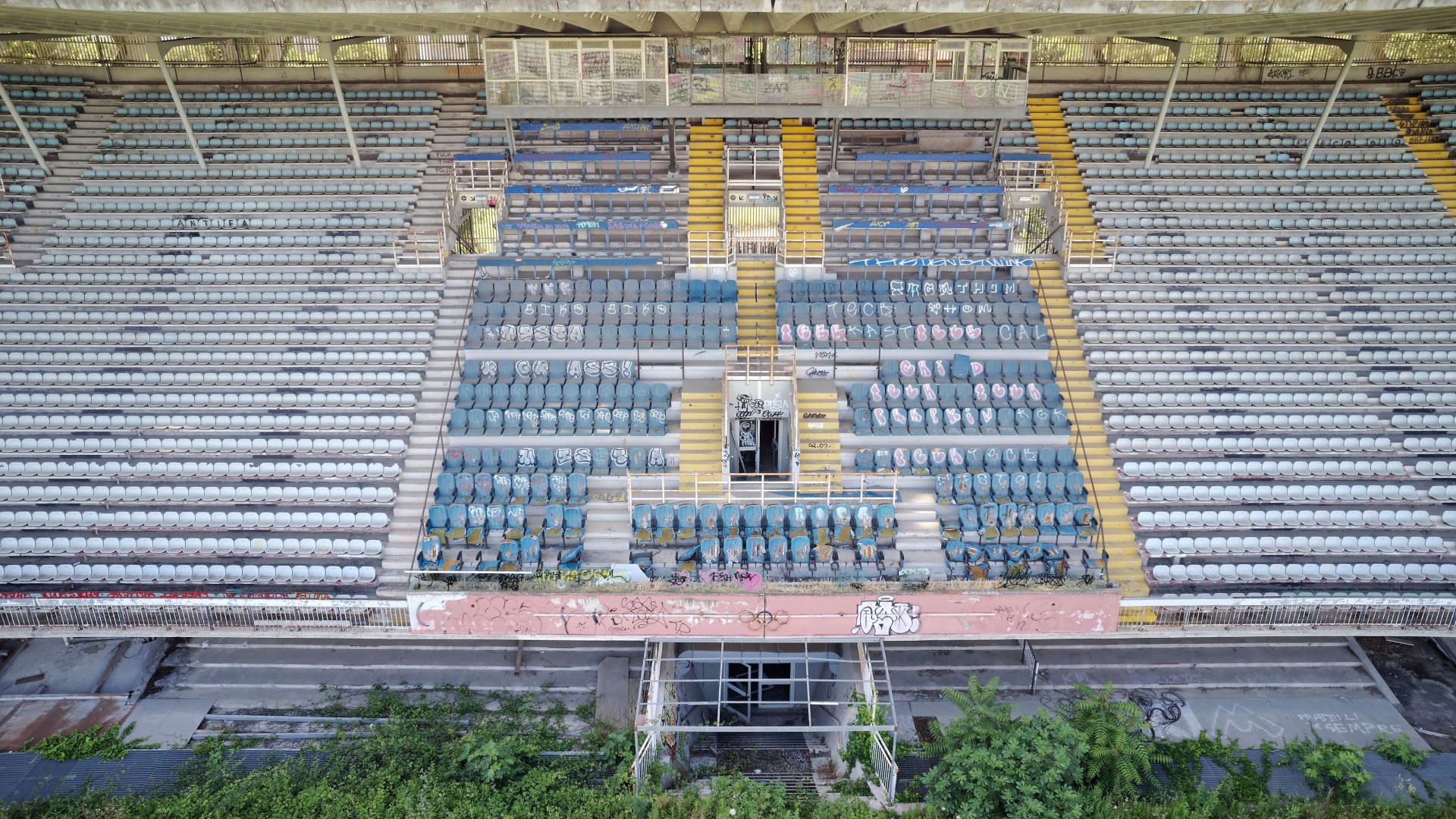 Inside abandoned stadium left overgrown and vandalised years after hosting Olympics, Six Nations and TWO euro giants