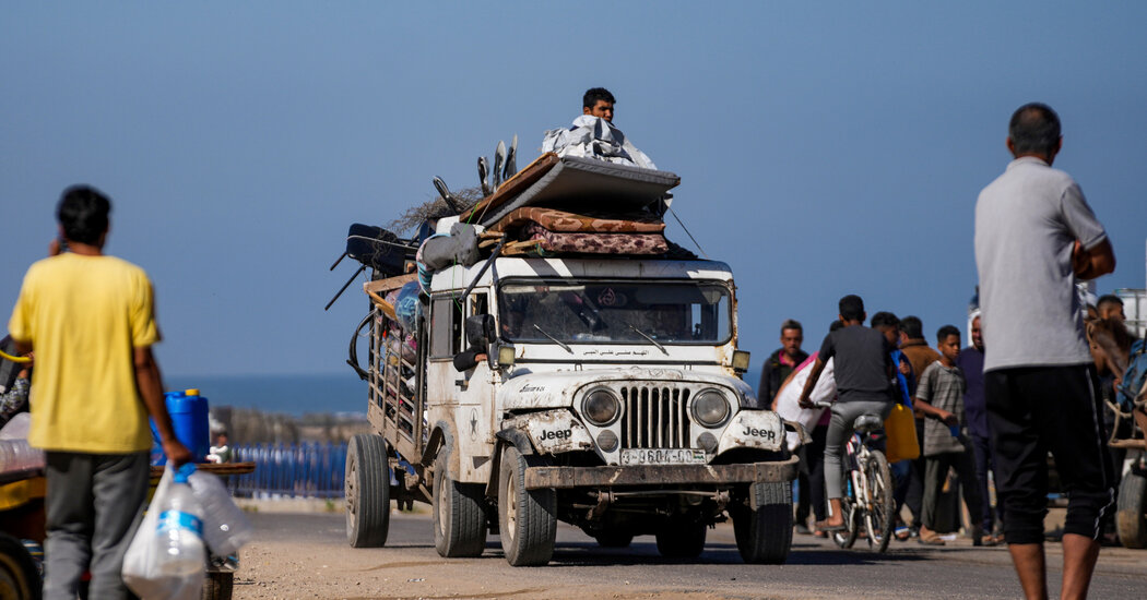 Israel-Hamas War and Gaza Cease-Fire Talks: Live Updates