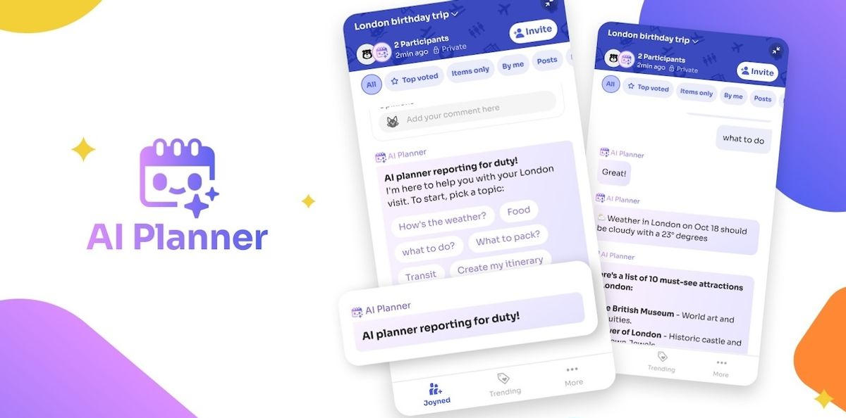 Joyned releases AI planner to drive social revenue for online travel vendors