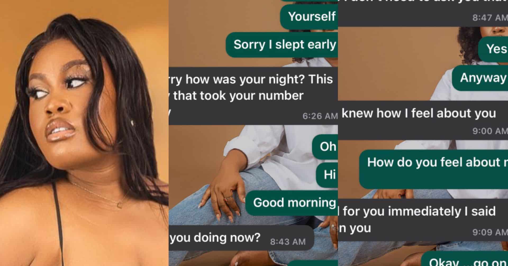 Lady blasts man asking her out 24 hours after giving him number