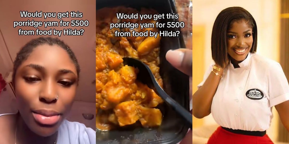 Lady disappointed by small, ₦5,500 porridge from Chef Hilda Baci