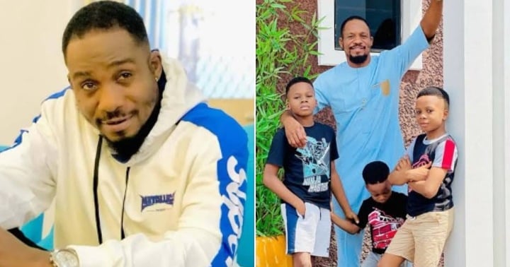 Lady shares her worrying observation about Junior Pope’s first son