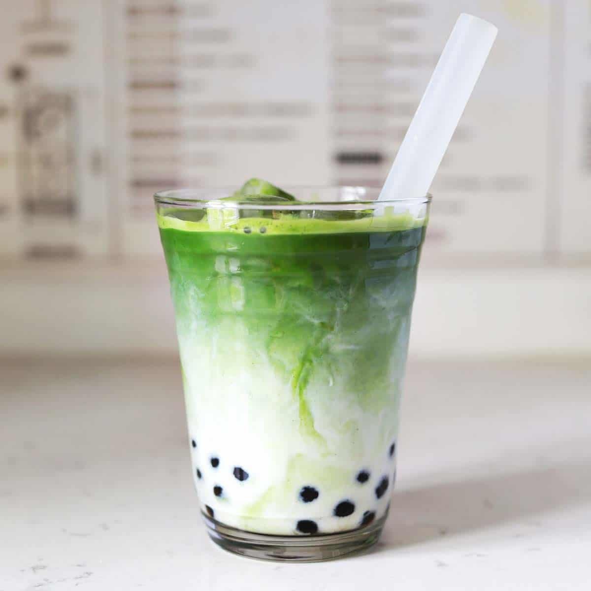 Matcha Boba – A Beautiful Mess