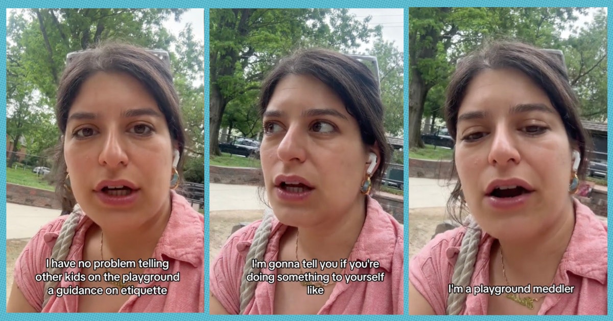 Mom & Self-Proclaimed “Playground Meddler” Will Scold Your Kids