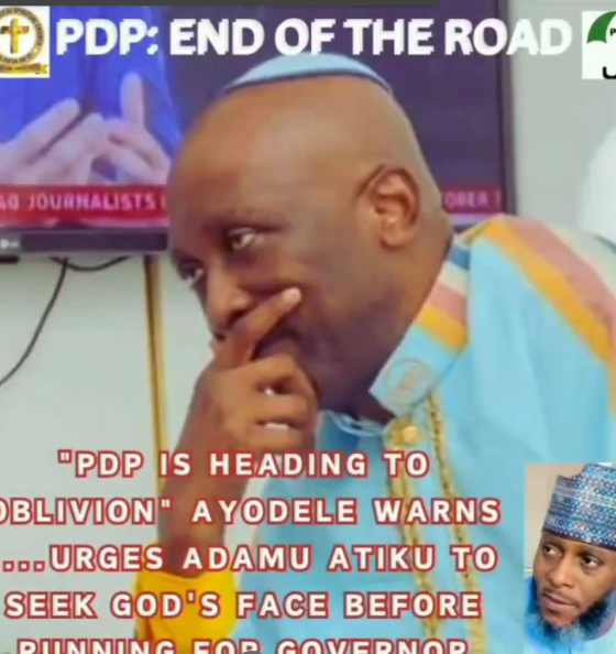 PDP Crisis: Primate Ayodele Predicts Opposition Party’s End, Gives Timeline – TheNGblog