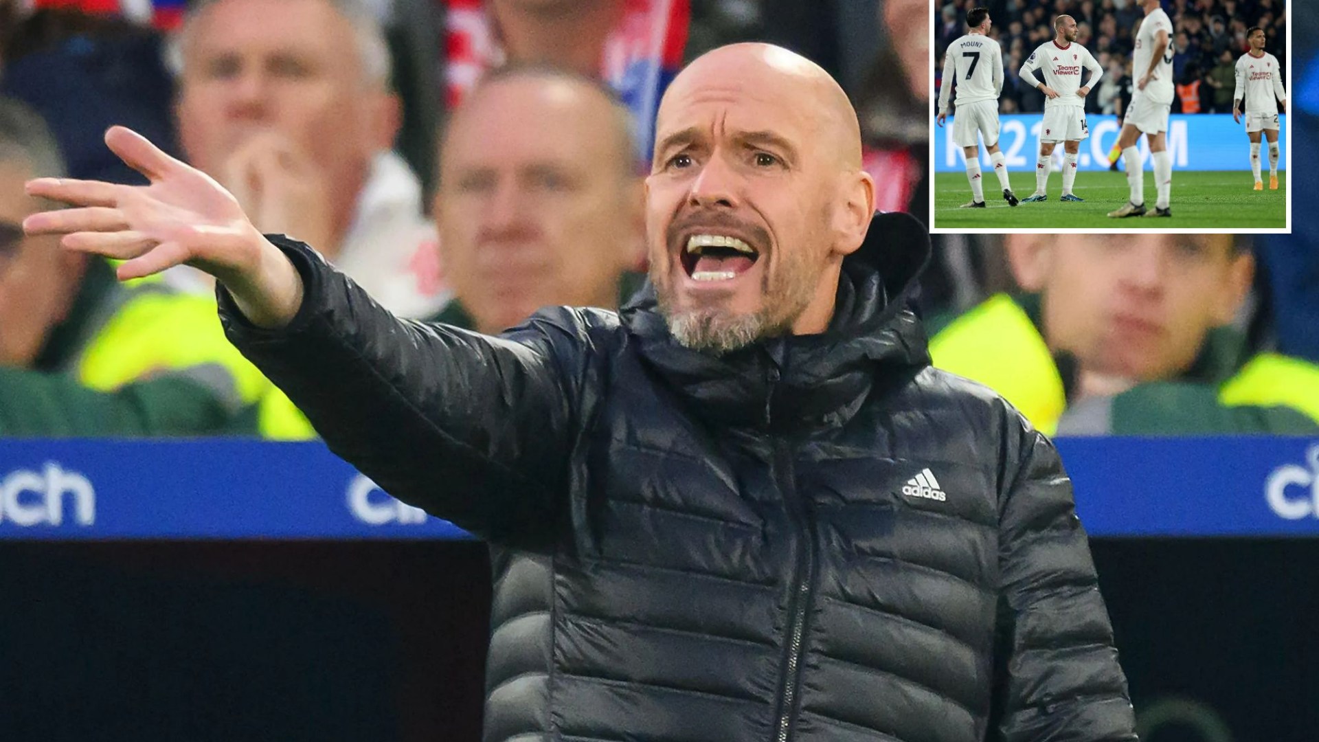 Raging Erik ten Hag blasts Man Utd flops and says they ‘gave up’ in ‘worst defeat’ to Crystal Palace