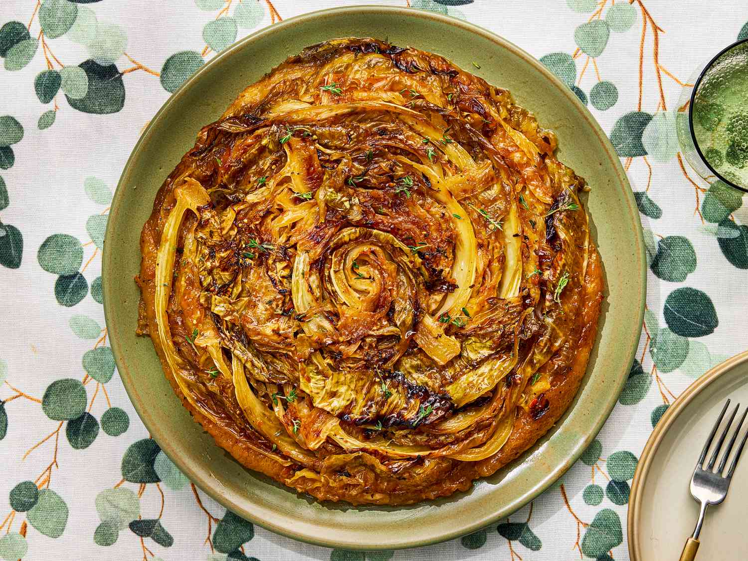 Savory Cabbage Tarte Tatin Recipe