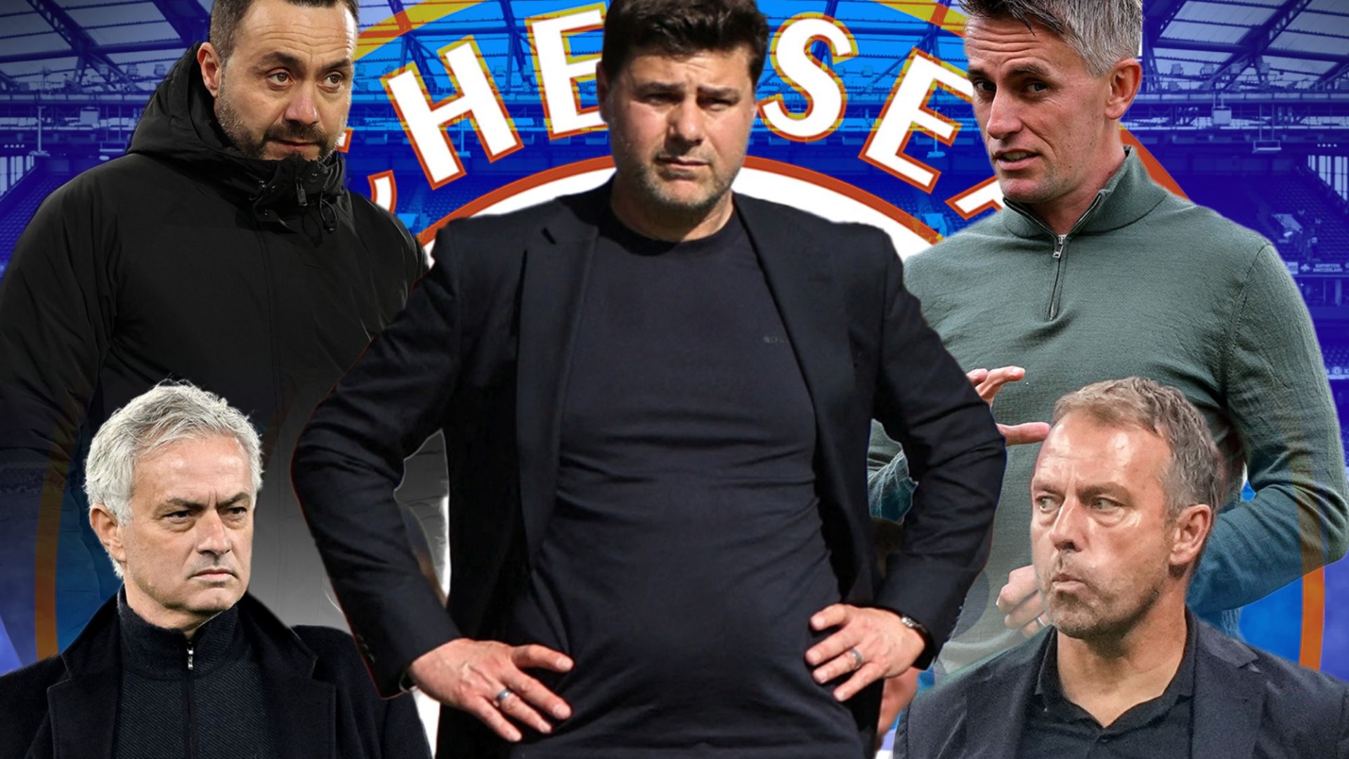 Seven bosses who could replace Pochettino at Chelsea from bookies favourite De Zerbi to McKenna… or could it be Jose?