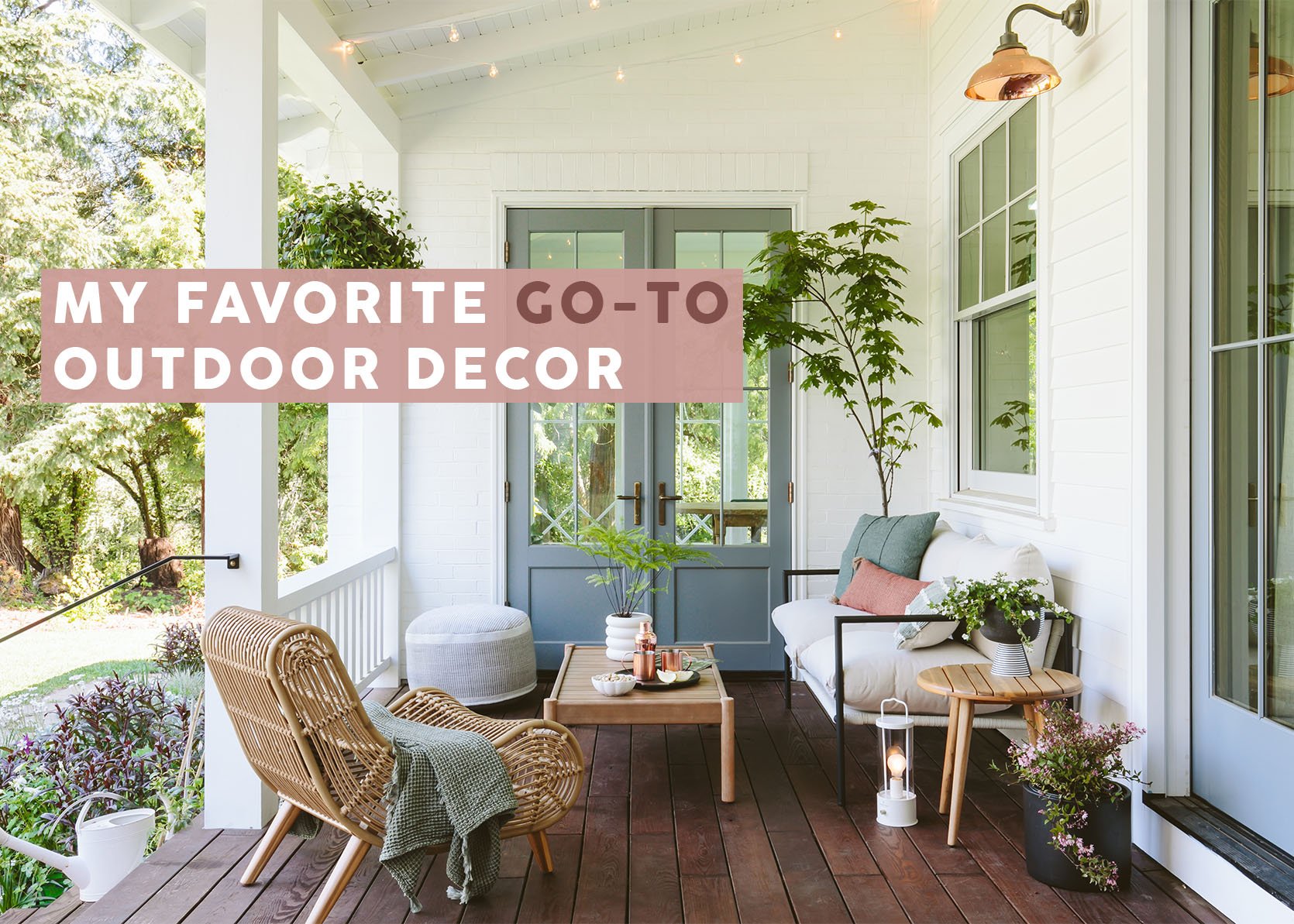 Some Of My Favorite Outdoor Decor Pieces In Case Your Outdoor Space Could Use A Little Love