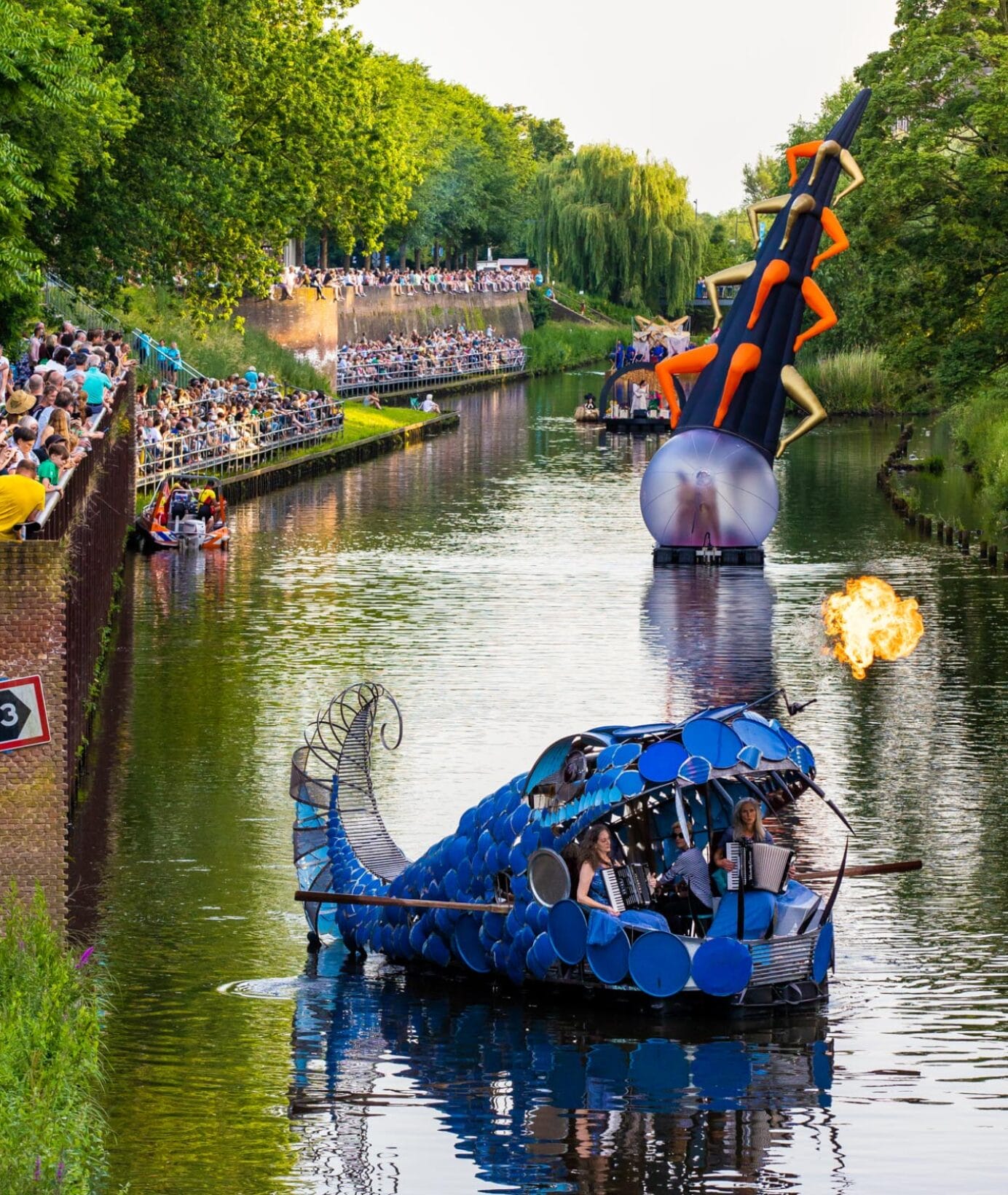The Floating Bosch Parade Makes a Spectacle of Online Life on a River in The Netherlands — Colossal