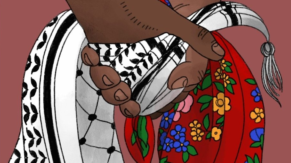 The Indigenous Artists Creating Work in Solidarity With Palestine