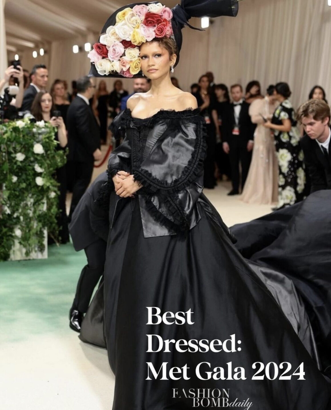 The Top 10 Best-Dressed Celebrities at the 2024 Met Gala: Zendaya in Vintage Givenchy, Demi Moore in Harris Reed, Cardi B in Windowsen, Janelle Monae in Vera Wang, Nicki Minaj in Marni, Teyana Taylor in The Blonds + More