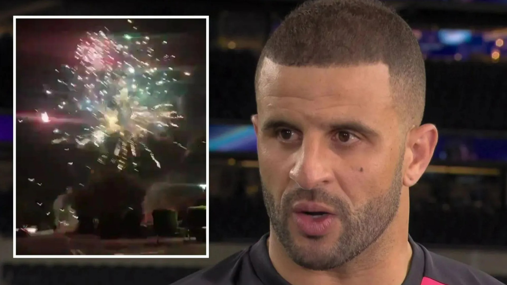 ‘They’ve missed us’ – Kyle Walker ‘muds’ Arsenal fans as Man City star makes brutal ‘fireworks’ dig on live TV