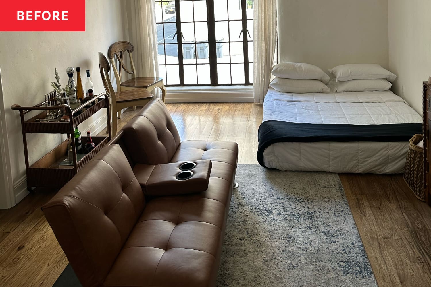 This $1,300 Studio Apartment Makeover Was Done in 3 Days