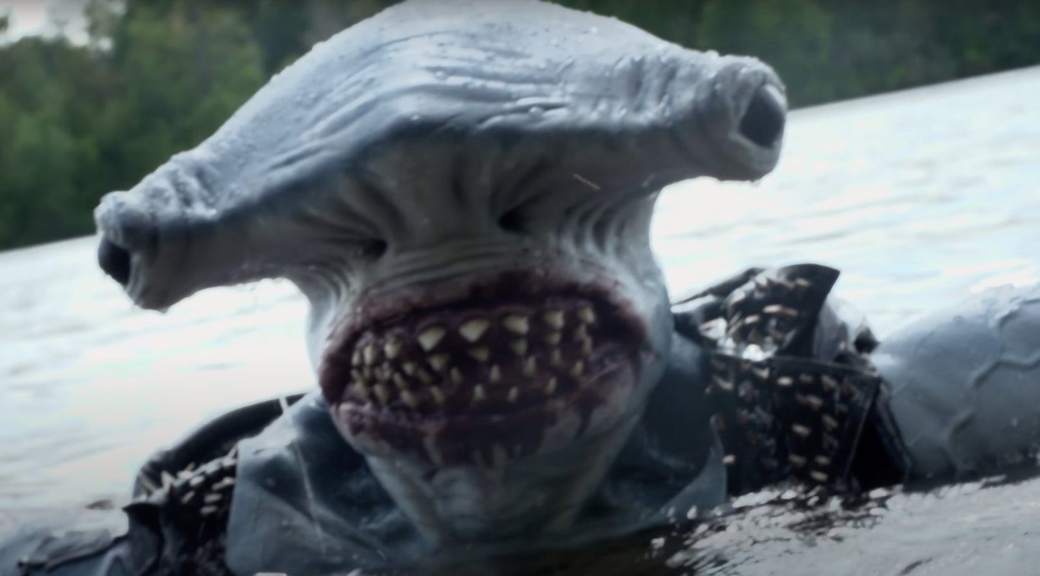 Trailer For The Campy Creature Feature GRAVEYARD SHARK With Practical Monster Suits — GeekTyrant