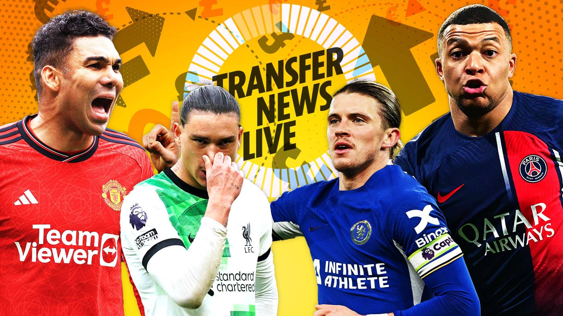 Transfer news LIVE: Nunez to Barcelona EXCLUSIVE, Mbappe to Real Madrid latest, Chelsea need to raise £100m to avoid FFP